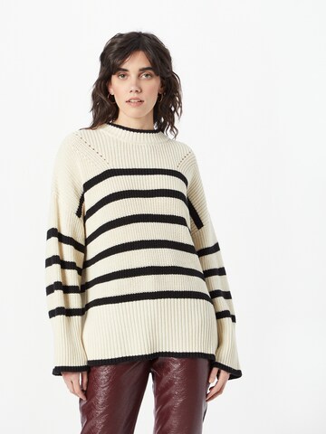 Noa Noa Sweater 'Nadira' in White: front