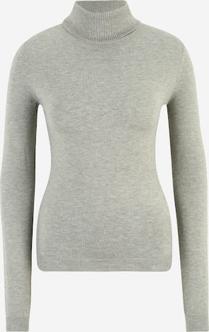 Vero Moda Tall Sweater 'HAPPINESS' in Grey: front