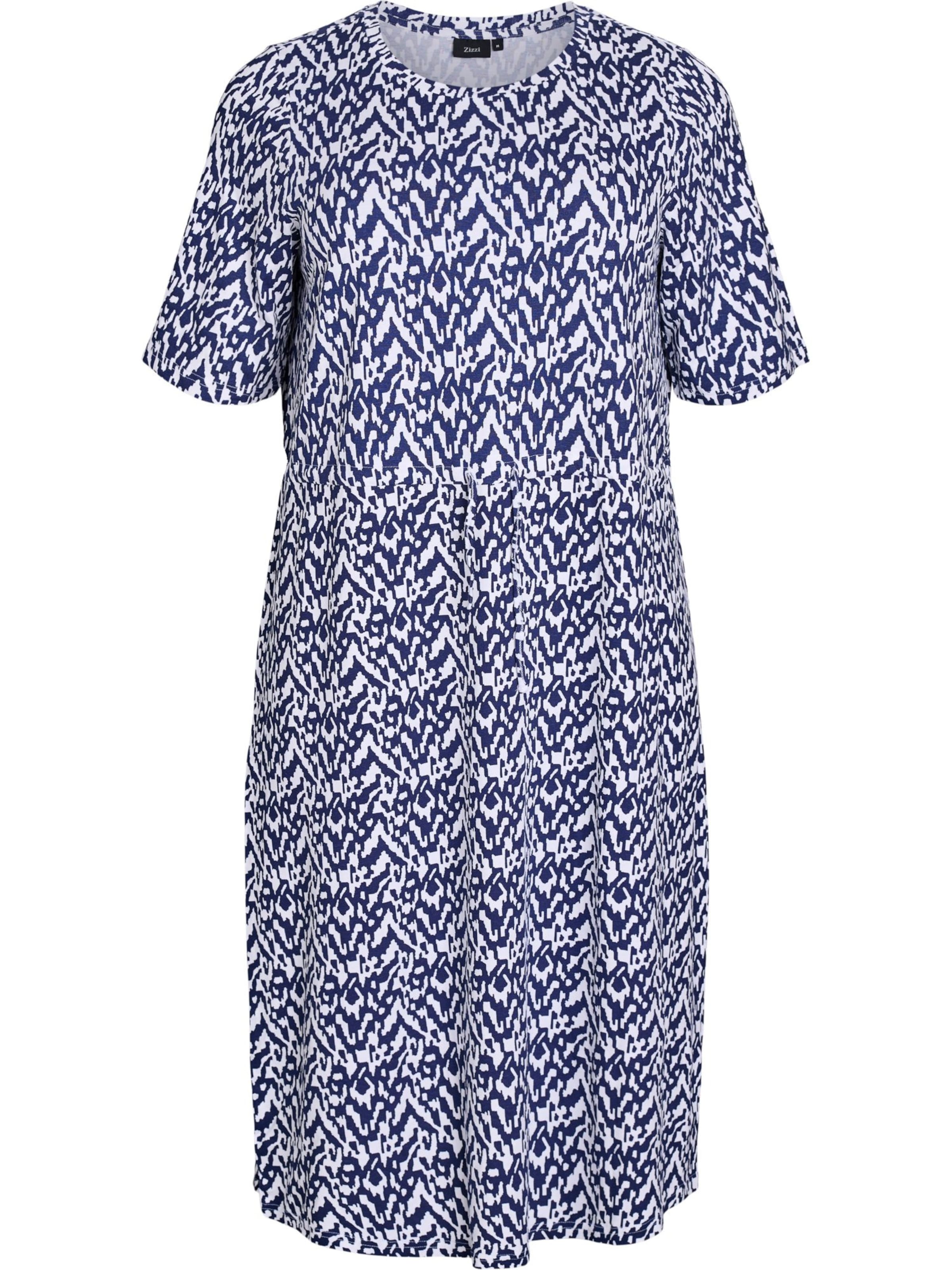 Zizzi Платье в Синий: спереди