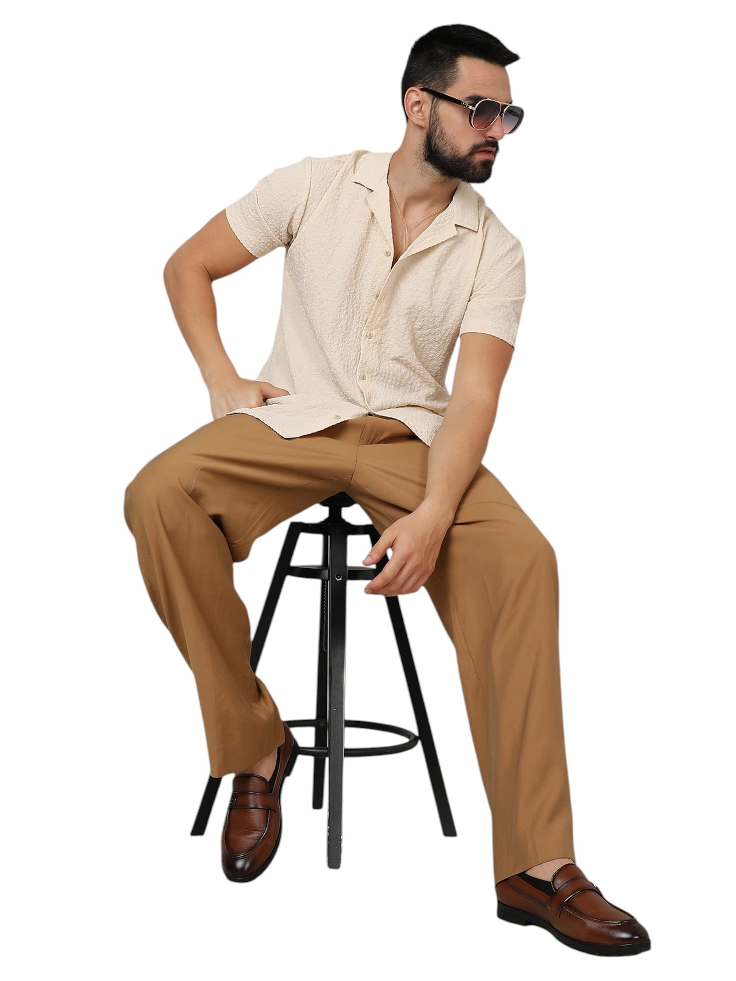 Campus Sutra Средняя посадка Рубашка 'Sybil' в Ярко-розовый