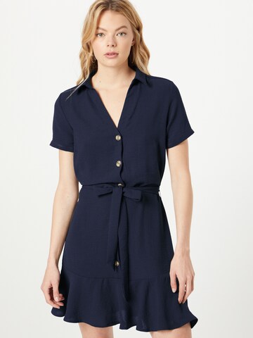 Robe 'Tania' ABOUT YOU en bleu : devant