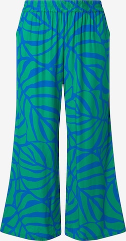 Ulla Popken Trousers in Green: front