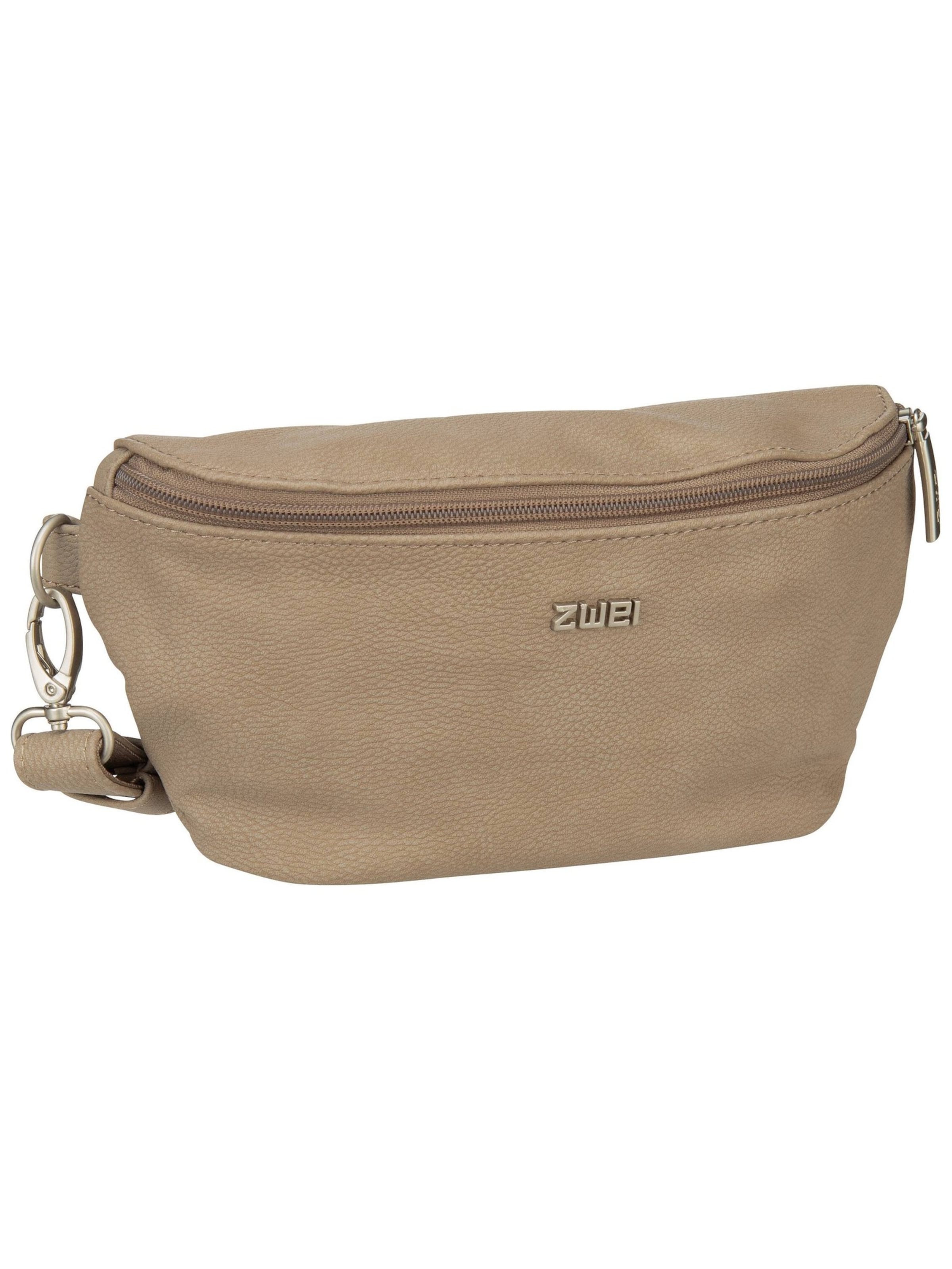 ZWEI Sacs banane 'Mademoiselle' en marron, Vue avec produit