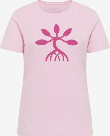 SOMWR Shirt 'CONSERVE' (GOTS) in Pink: predná strana