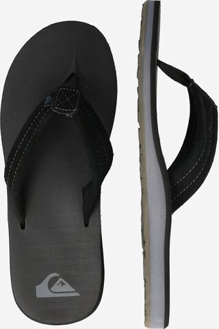 Flip-flops 'Carver' de la QUIKSILVER pe negru