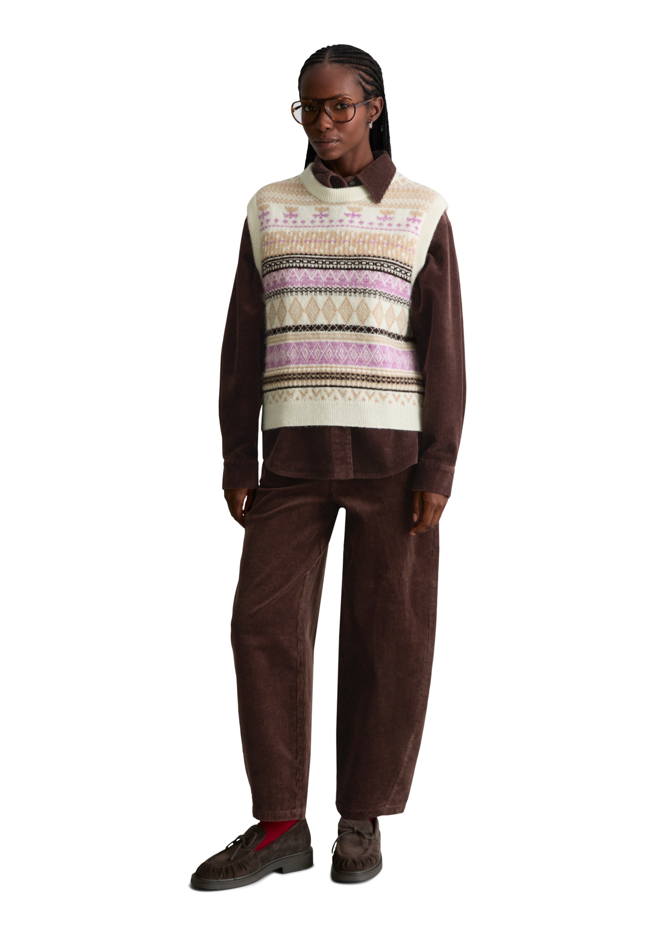Marc O'Polo DENIM Pullunder in Beige