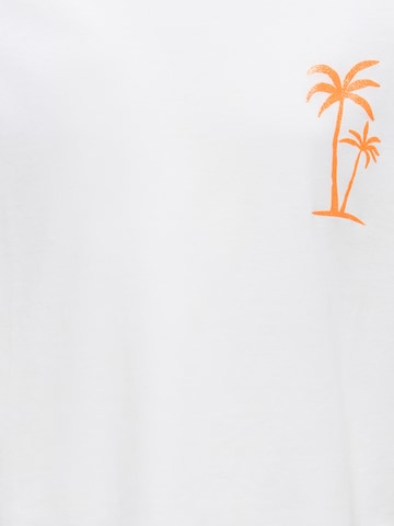 ONLY GIRLS - Camiseta 'KOGANNA WAVES' en blanco