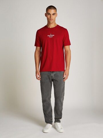 Maglietta di TOMMY HILFIGER in rosso