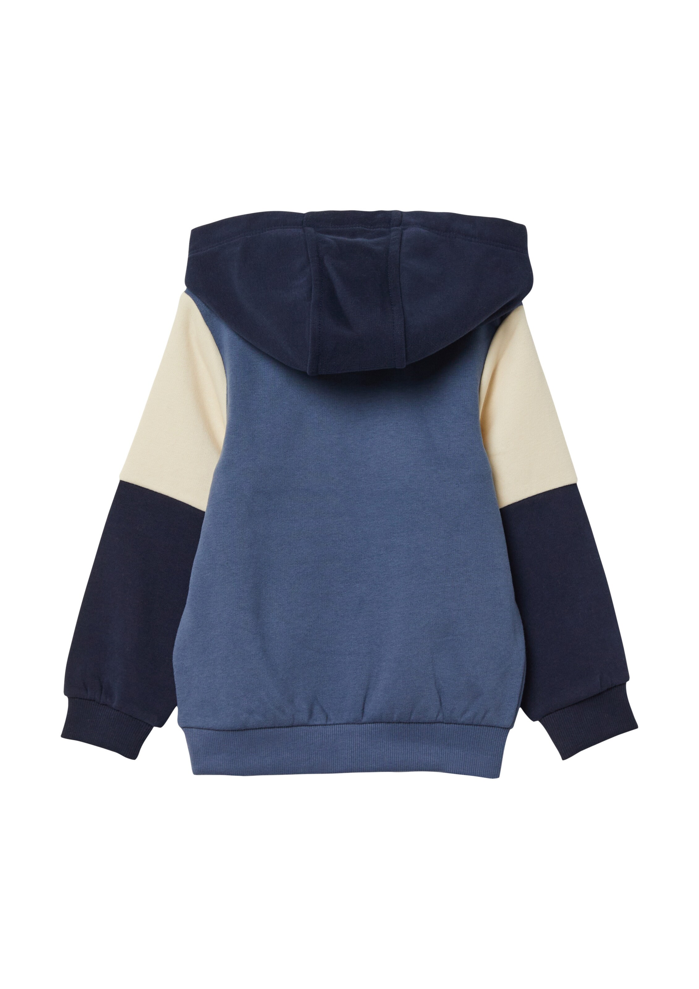 s.Oliver - Sudadera con cremallera en azul