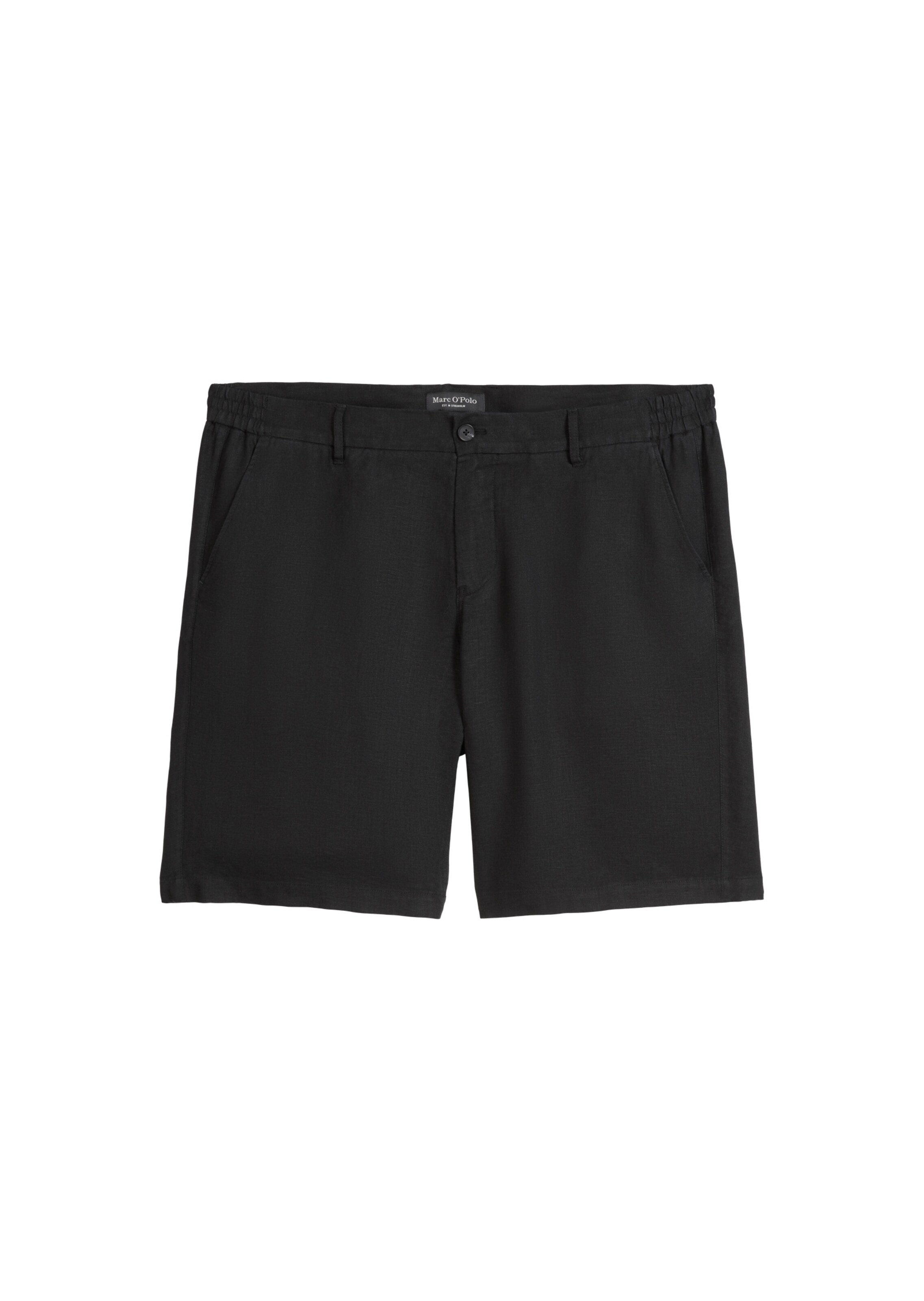Marc O'Polo Regular Pants 'Reso' in Black: front