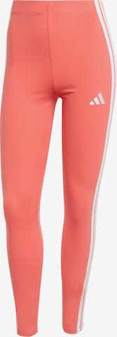 ADIDAS SPORTSWEAR Skinny Urheiluhousut 'Essentials' värissä oranssi: etupuoli