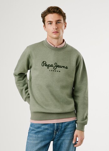 Felpa di Pepe Jeans in verde: frontale