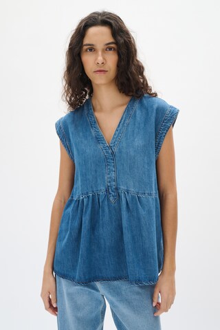 InWear Bluse in Blau