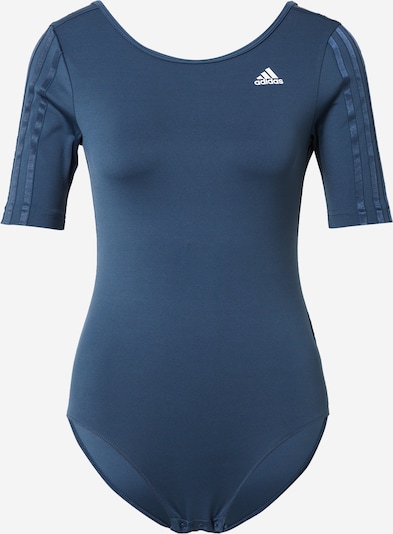 ADIDAS PERFORMANCE Sportsbody i dueblå / hvid, Produktvisning