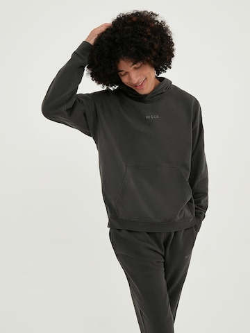 Nicce Sweatshirt 'MERCURY' in Black: front