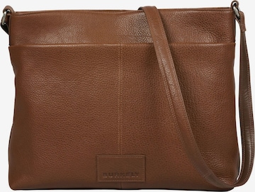 Borsa a tracolla 'Soft Skylar' di Burkely in marrone: frontale