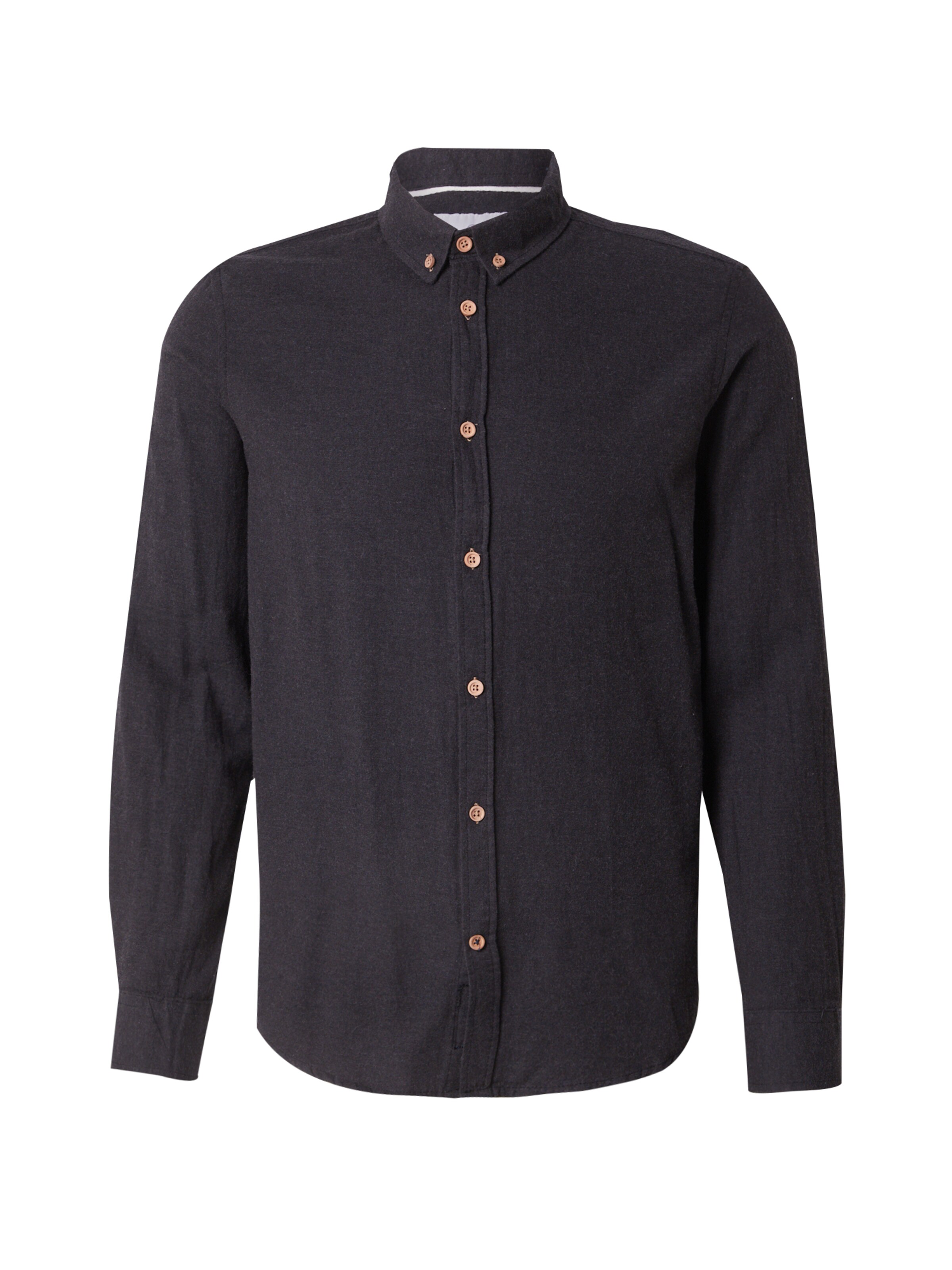 Kronstadt Рубашка 'Johan Diego' в Черный: спереди