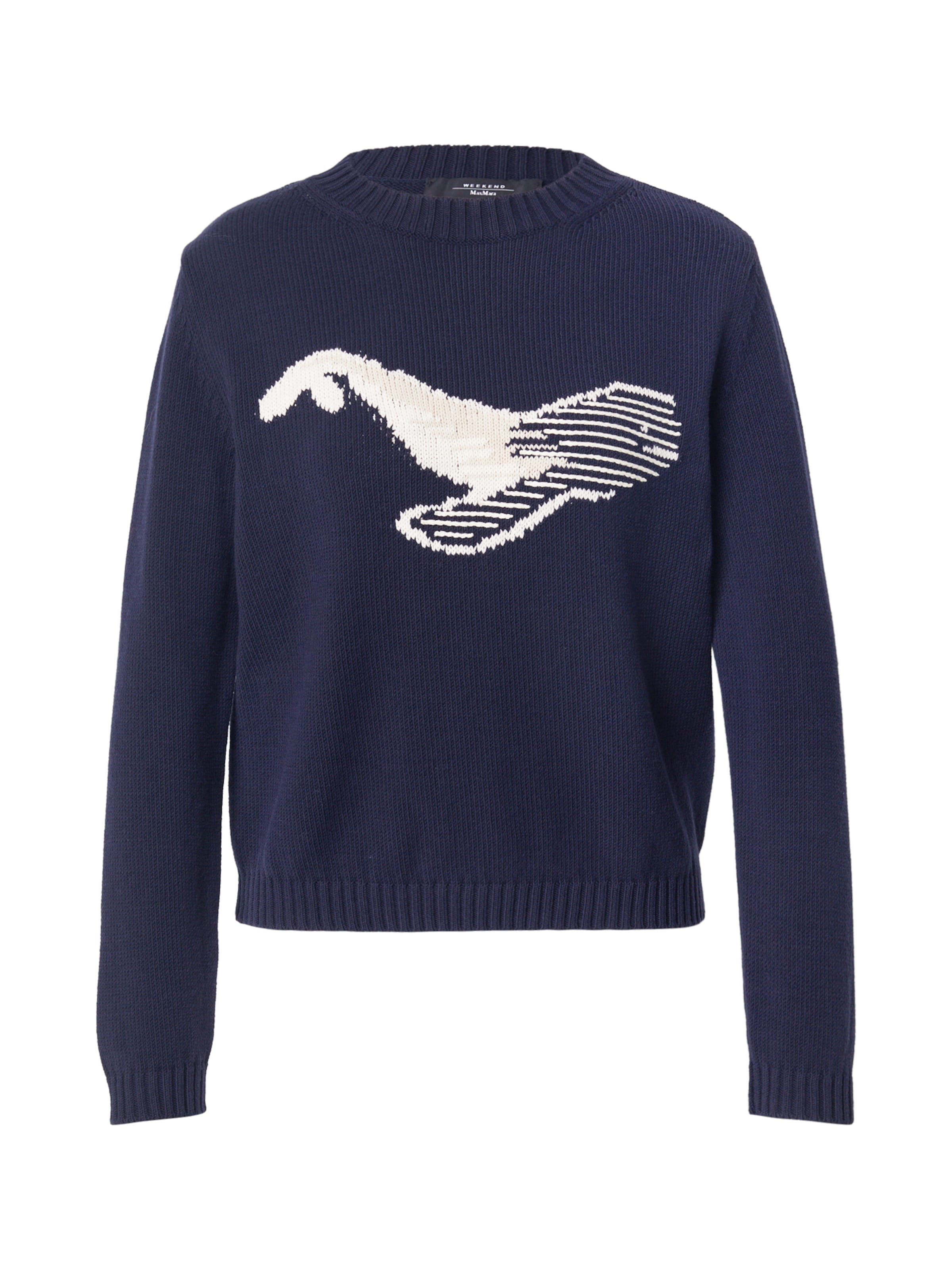 Weekend Max Mara Пуловер 'NESPOLA' в синьо: отпред