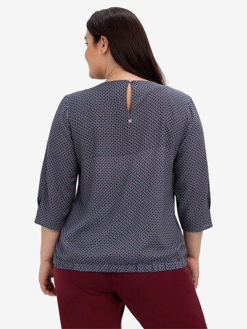 SHEEGO Blouse in Blue