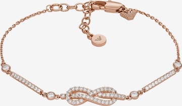 Emporio Armani Armband in Pink: predná strana