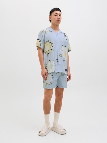 JACK & JONES Классический крой Рубашка в Синий