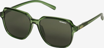 Lunettes de soleil Superdry en vert : devant