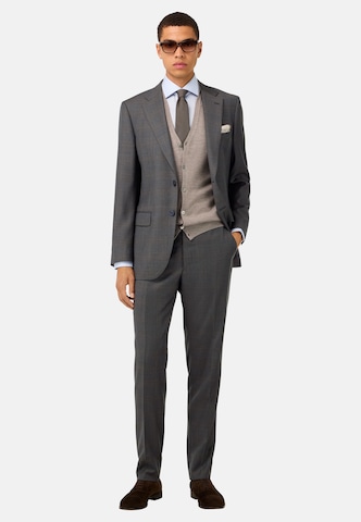 Regular Costume 'Prince of Wales' Boggi Milano en gris : devant