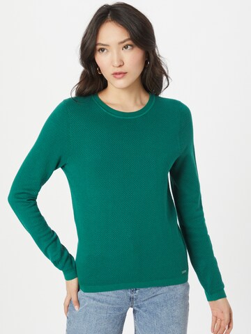 QS Sweater in Green: front