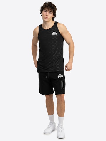 LONSDALE Functioneel shirt 'Sandringham' in Zwart
