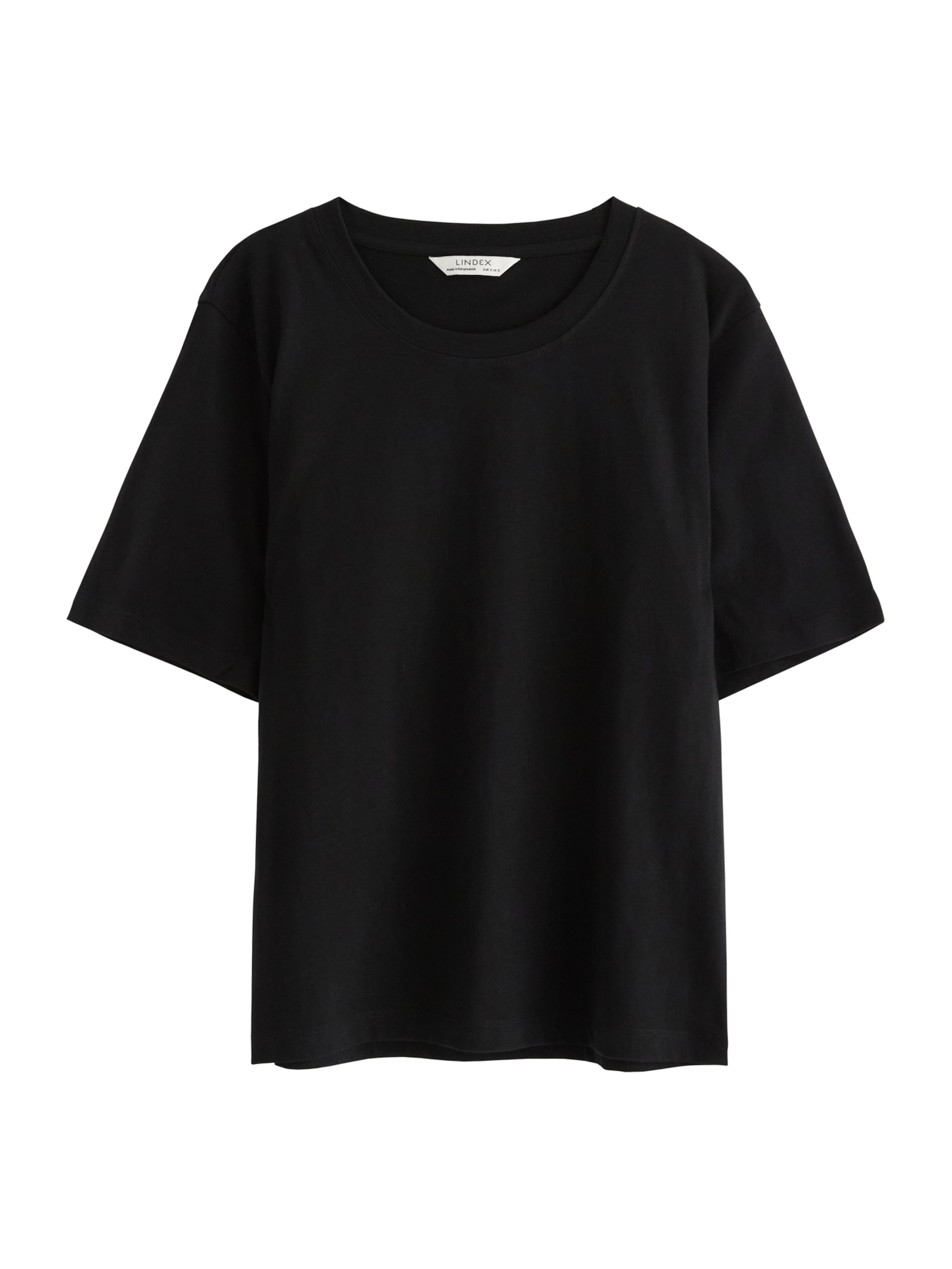 T-shirt 'Erica' Lindex en noir : devant