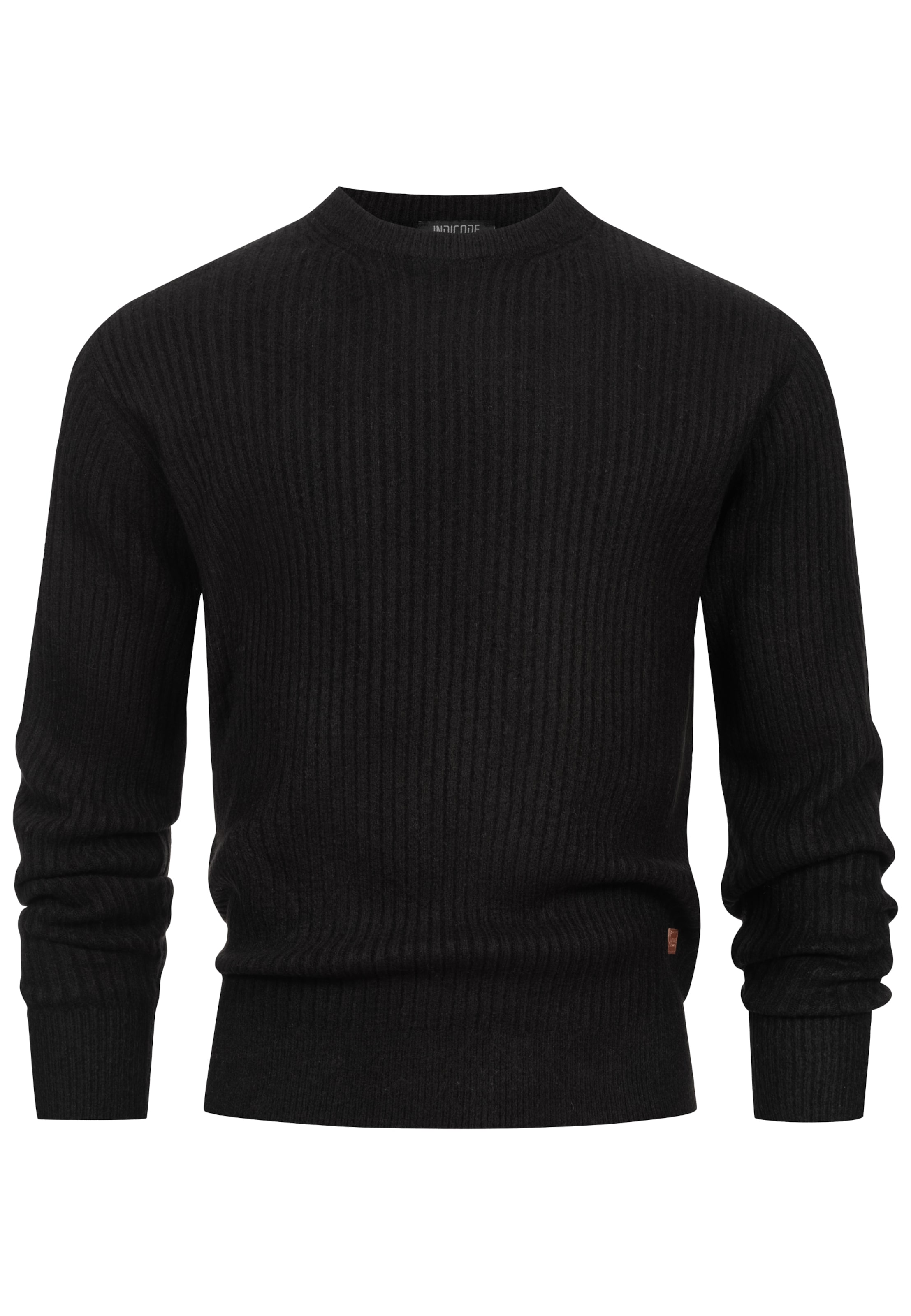 Pull-over 'INPeace' INDICODE JEANS en noir : devant