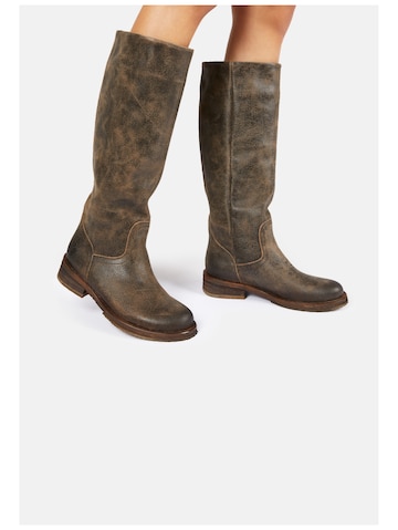 Bottes FELMINI en marron : devant