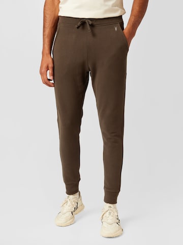 AllSaints Tapered Trousers 'RAVEN' in Green: front