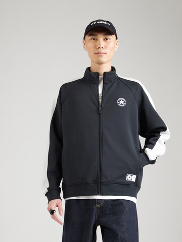 melns CONVERSE Starpsezonu jaka: no priekšpuses