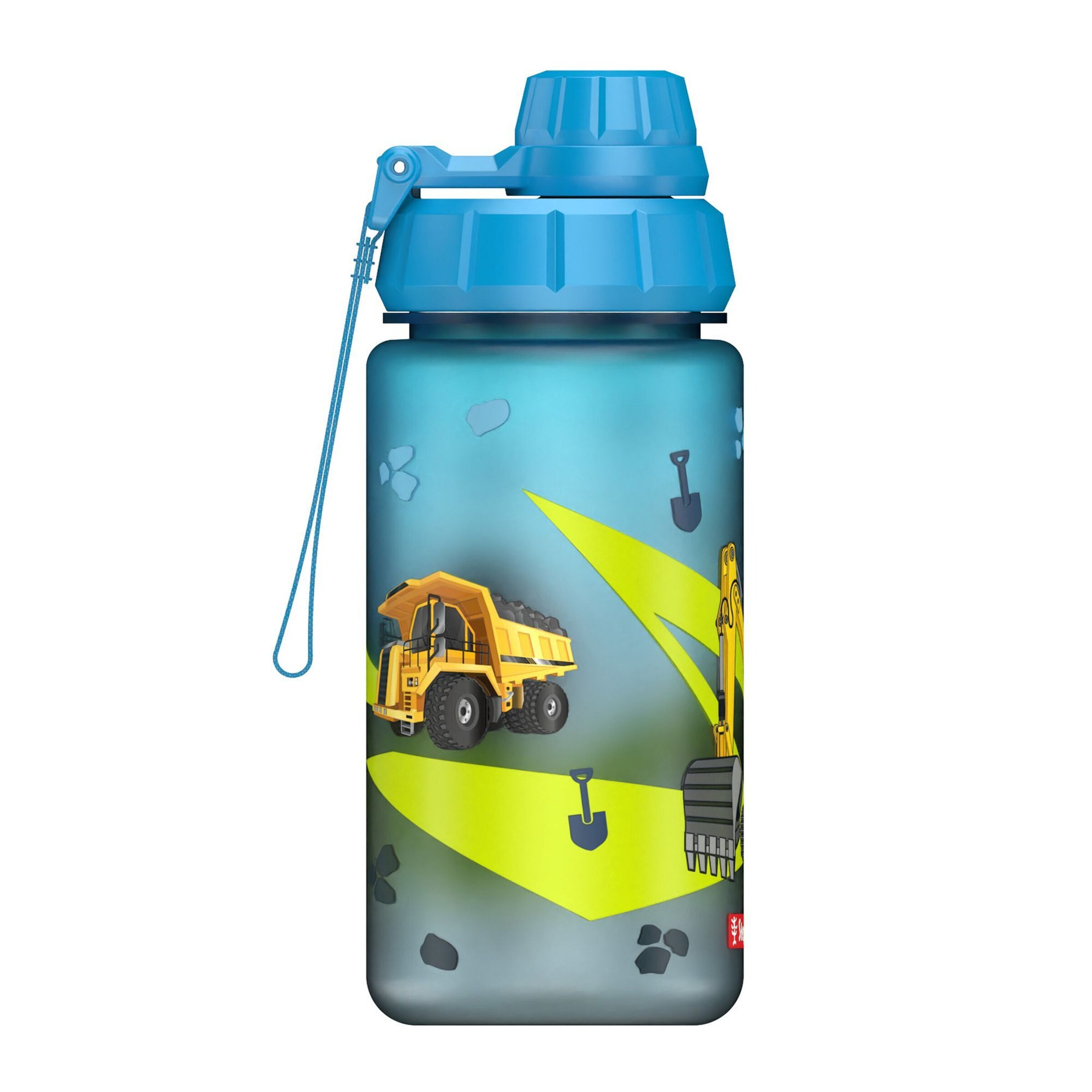 STEP BY STEP Drinking Bottle in Blue: front