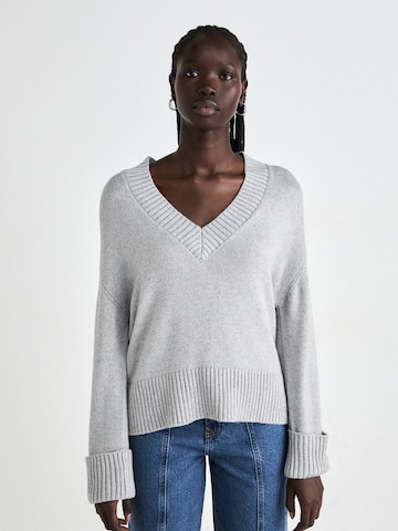 Gina Tricot - Jersey en gris: frente