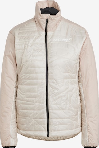 ADIDAS TERREX Outdoor Jacket 'Xperior Varilite' in Beige: front