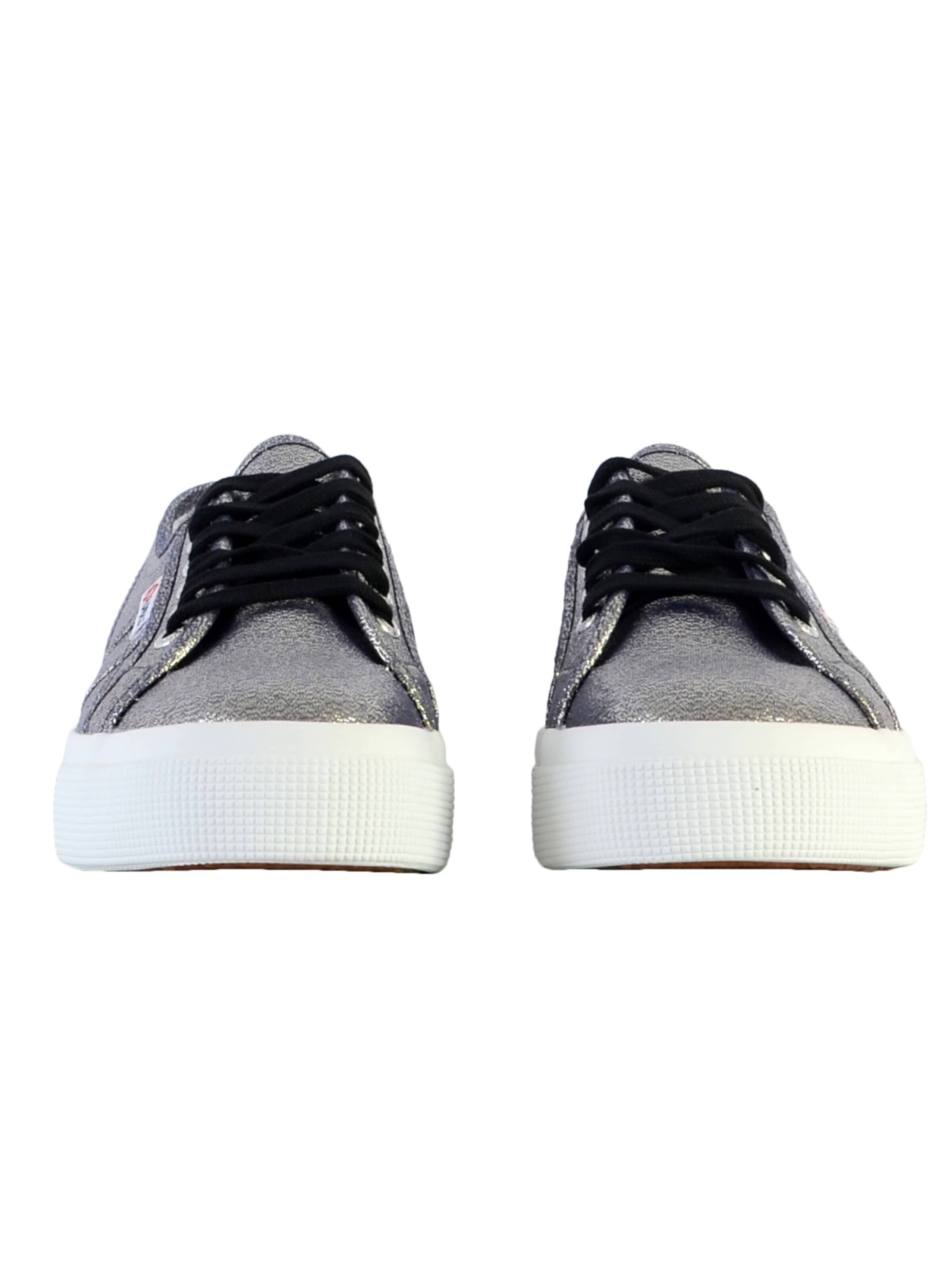 SUPERGA Buty sportowe sznurowane w kolorze szary