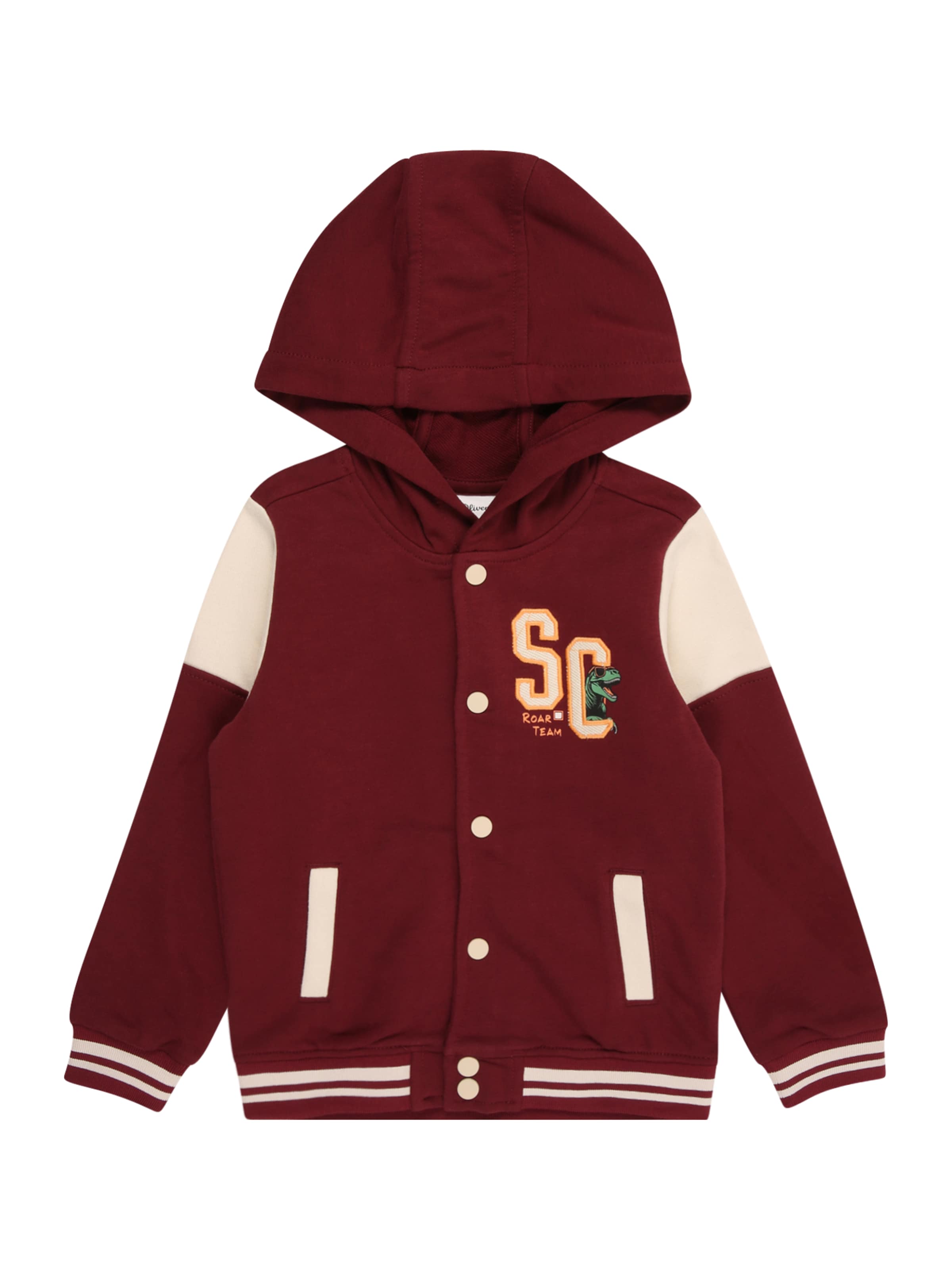 Veste de survêtement s.Oliver en rouge : devant