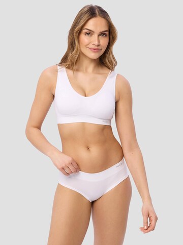 BeeDees Top 'Bustier Comfee Crop Top' in White