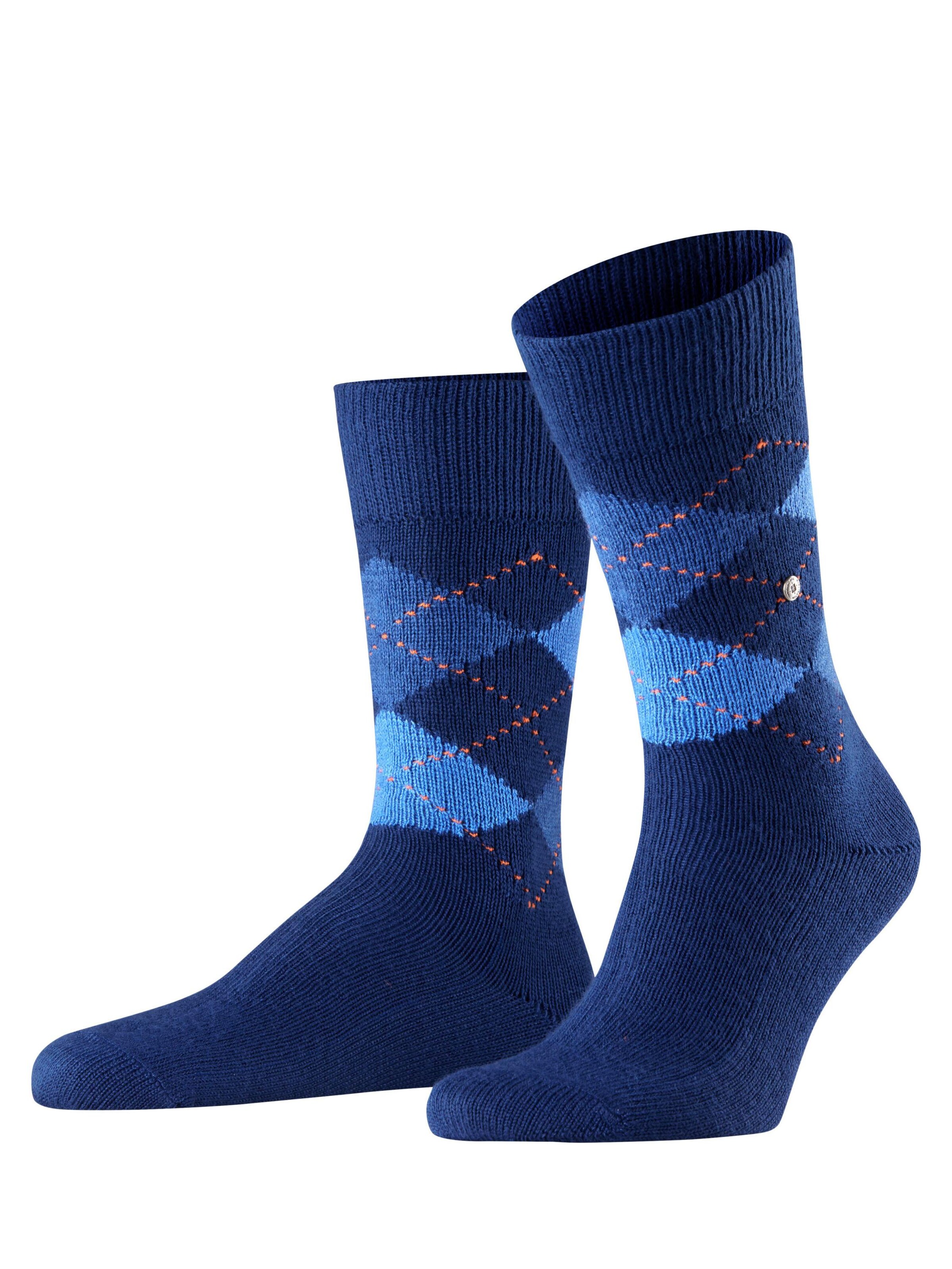 BURLINGTON Socks 'Preston' in Blue
