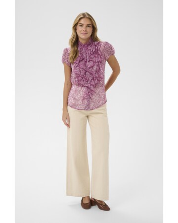 SAINT TROPEZ Bluse in Lila