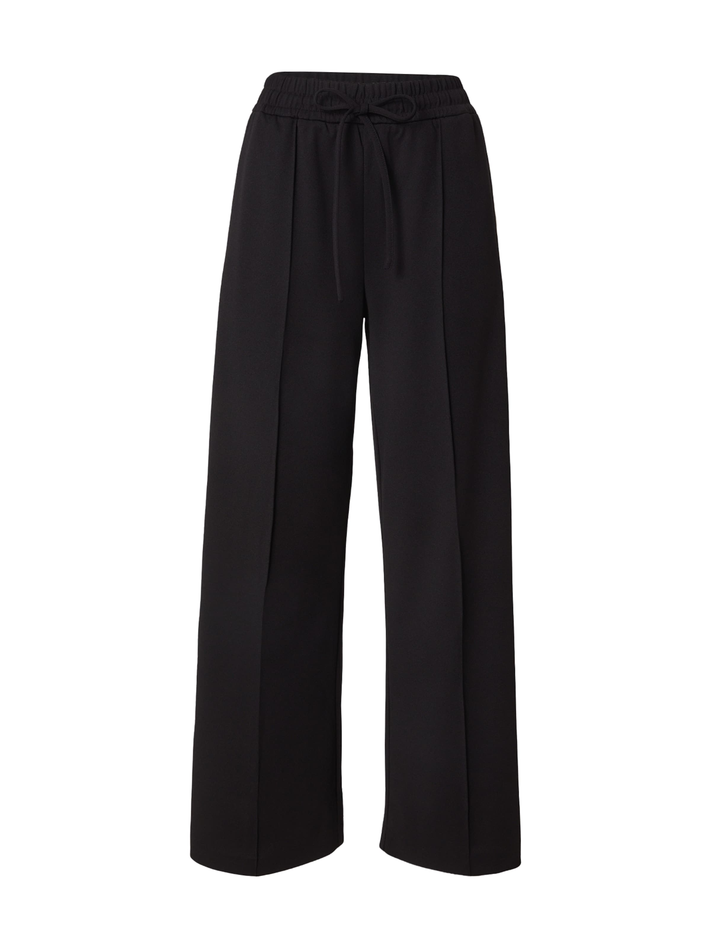 VILA Pants 'VICLUA' in Black: front