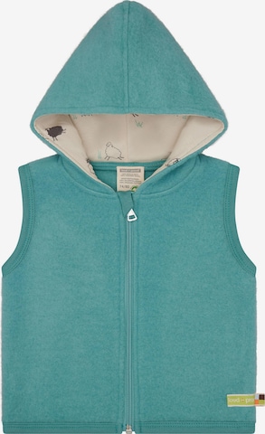 loud + proud Fleecejacke in Grün: Vorderseite