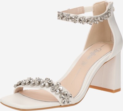 BUFFALO Sandal 'ASHLEY ICE' i silver / vit, Produktvy