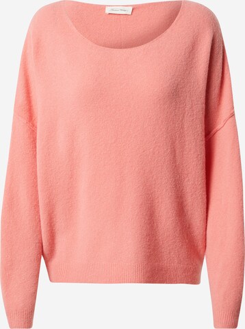 Pull-over 'Damsville' AMERICAN VINTAGE en rose : devant