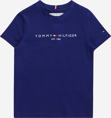 T-Shirt TOMMY HILFIGER en bleu : devant