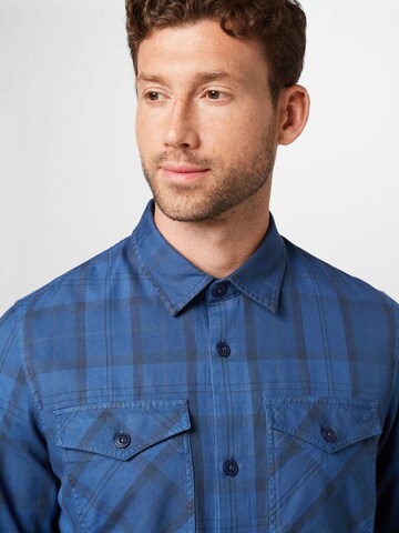 Barbour Regular fit Button Up Shirt in Blue