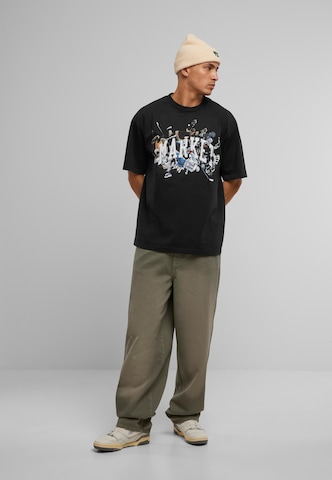 MARKET T-Shirt 'Check Please' in Schwarz