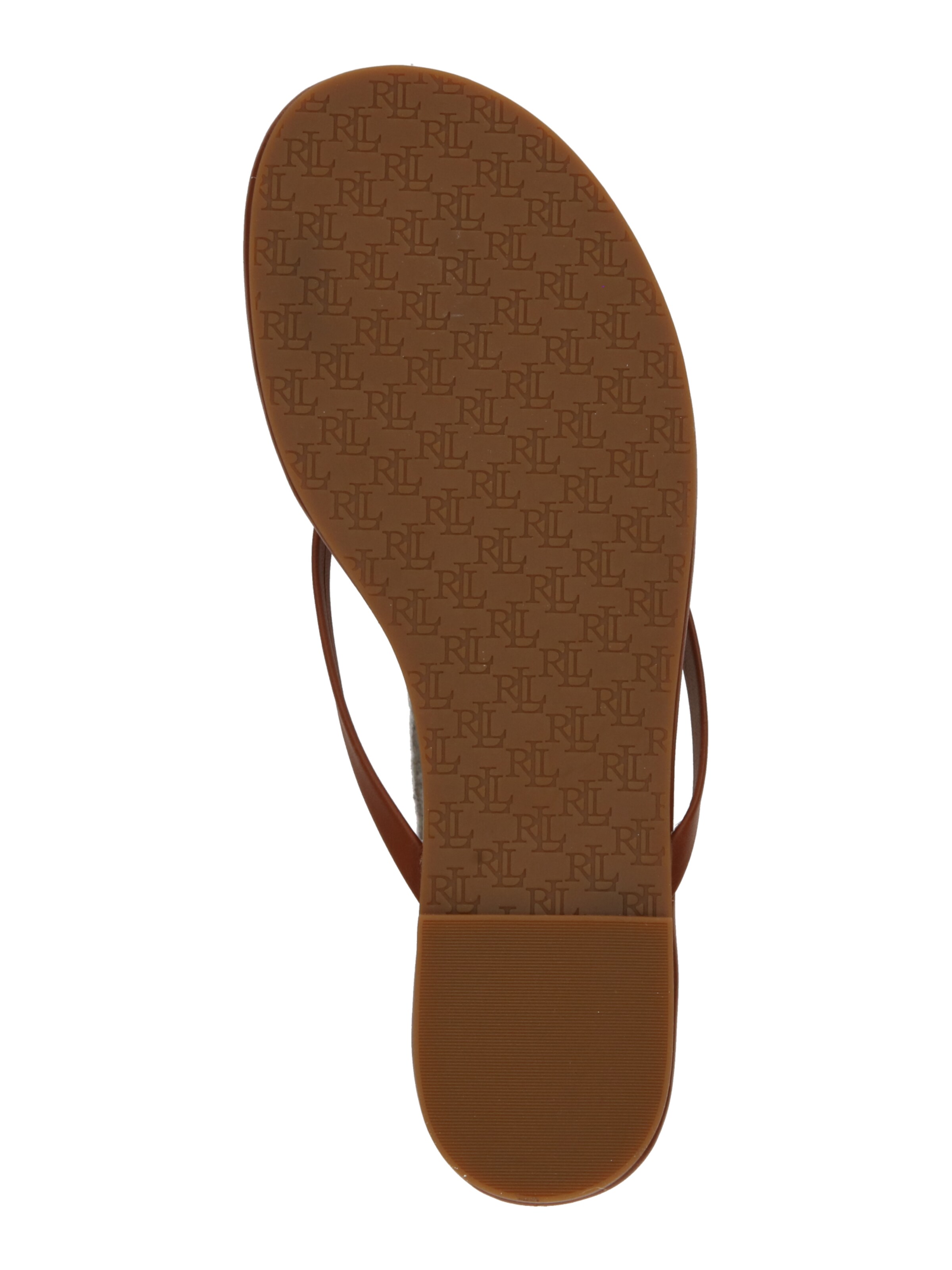 ruda Lauren Ralph Lauren Šlepetės per pirštą 'RAQUEL'